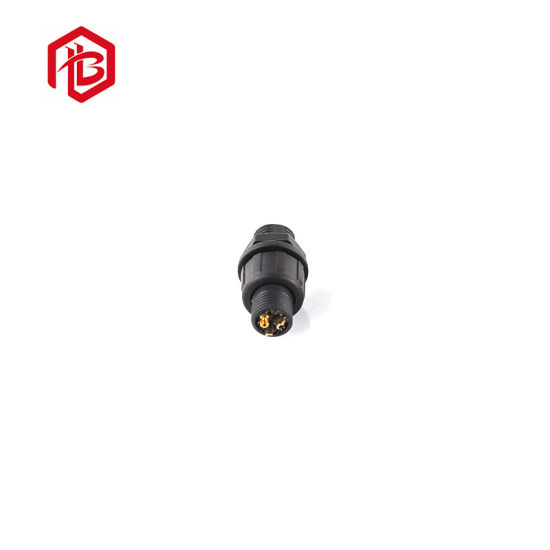 Connecteur étanche en plastique à montage sur panneau IP68 3 broches M12